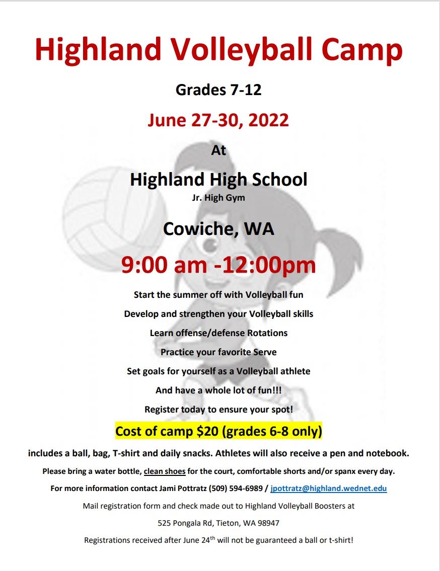 Volleyball Camp